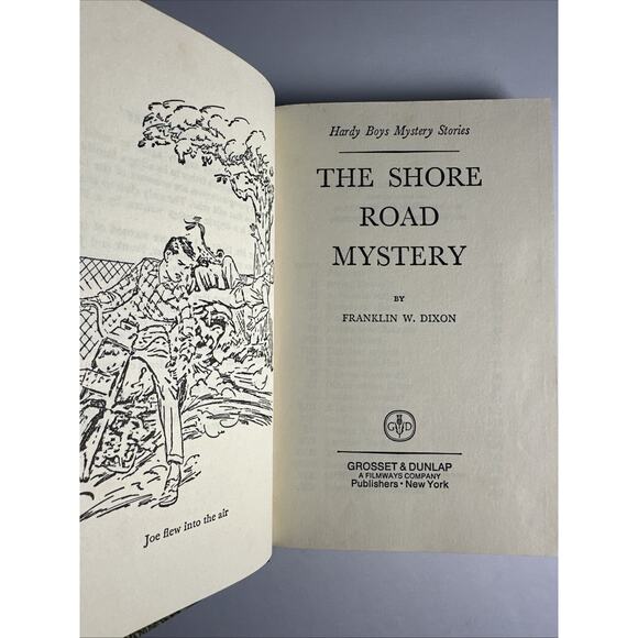 THE HARDY BOYS #6 THE SHORE ROAD MYSTERY Franklin W. Dixon 1964 - Picture 8 of 9